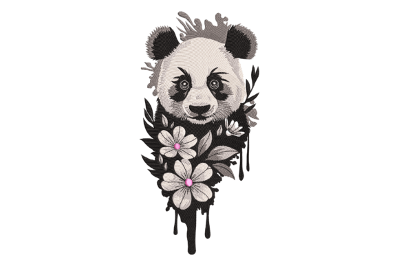 Floral Panda