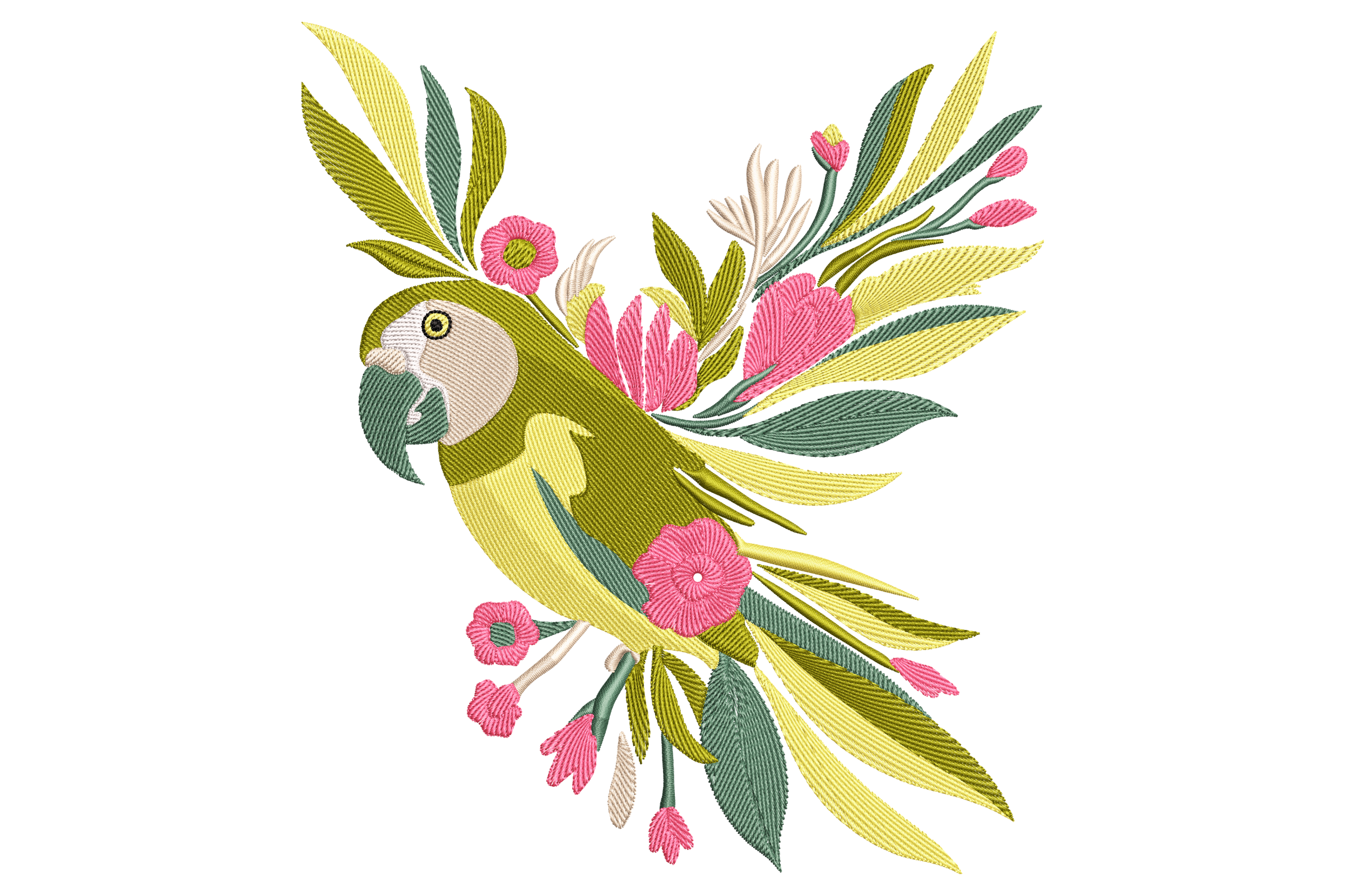 Floral Parrot