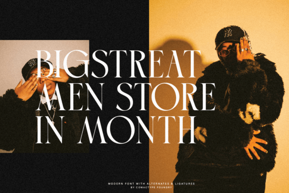 Golden Brown Font - Preview 2