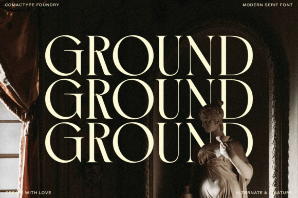 Golden Brown Font - Preview 4
