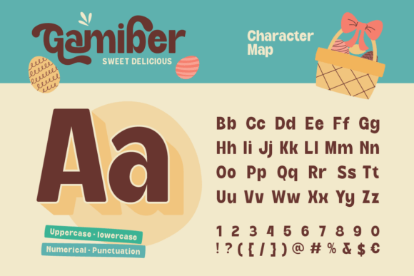 Gamiber Font - Preview 1