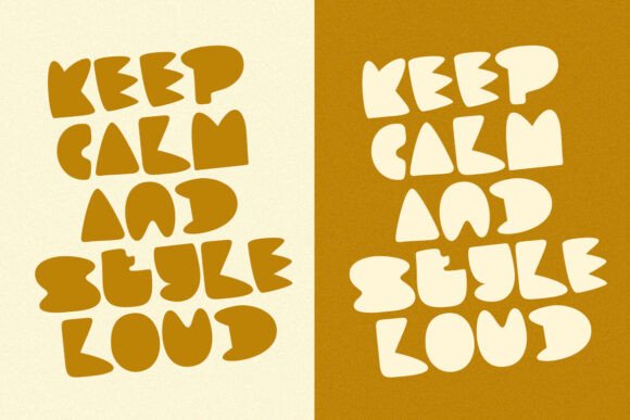 Groovy Complex Font PNG with transparent background - Preview 5