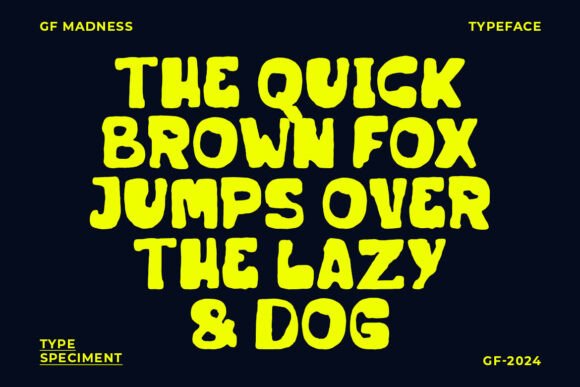Groovy Madness Font - Preview 1