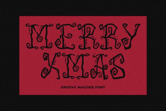 Groovy Magjike Font - Preview 2