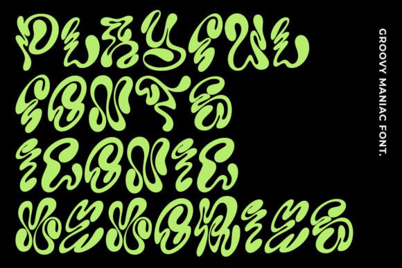 Groovy Maniac Font - Preview 3