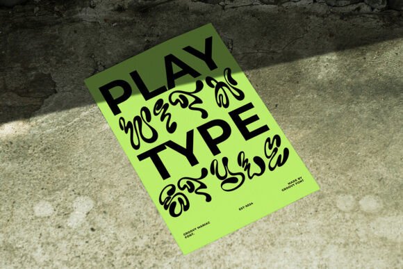 Groovy Maniac Font - Preview 4