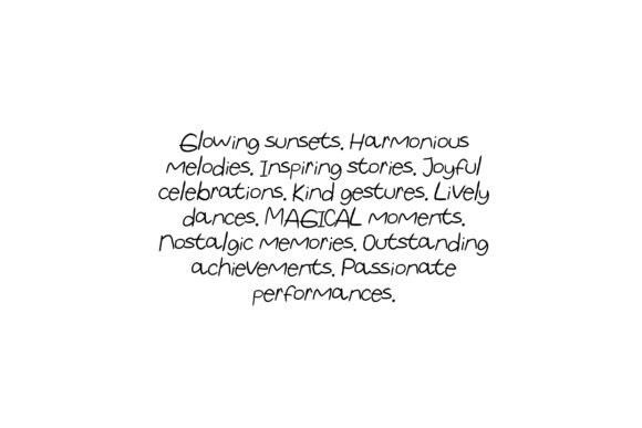 Handnote Font - Preview 4