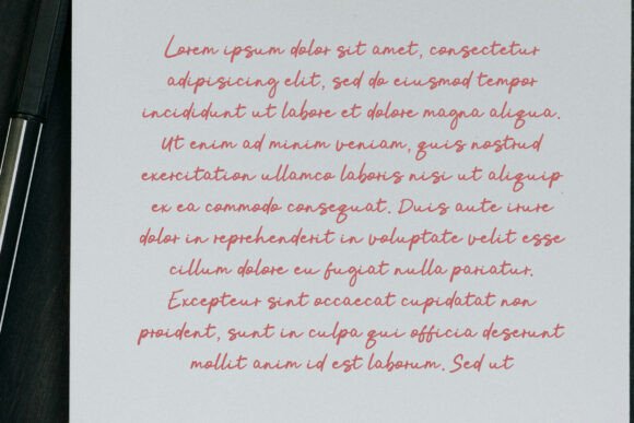 Hibiscus Font - Preview 4