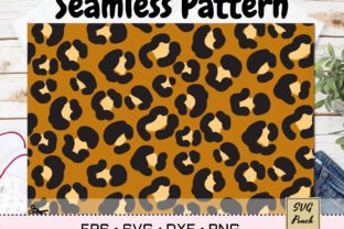 Leopard Seamless Pattern SVG Graphic by SVGPouch · Creative Fabrica