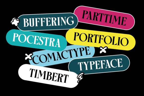 Micilage Font PNG with transparent background - Preview 6
