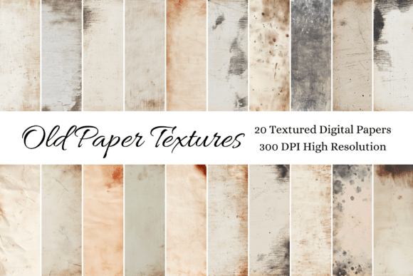 Old Vintage Digital Papers Textures JPG