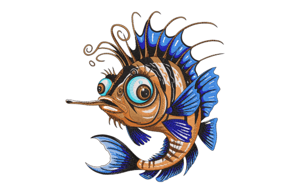 Quirky Marlin Fish