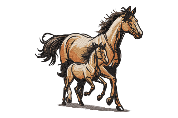 Running Horses