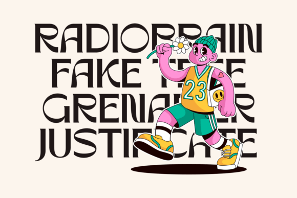 Rynogen Font PNG with transparent background - Preview 3