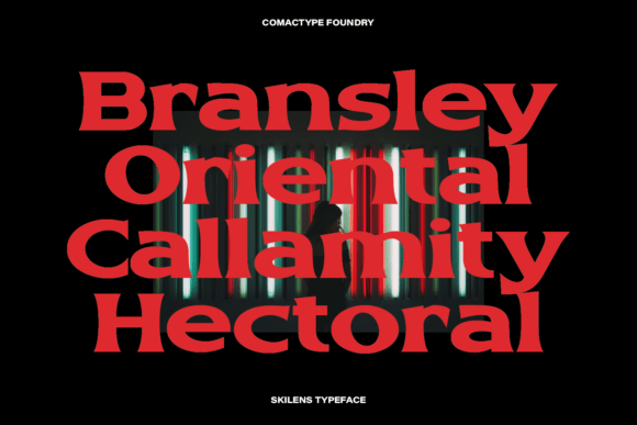 Skilens Font PNG with transparent background - Preview 3