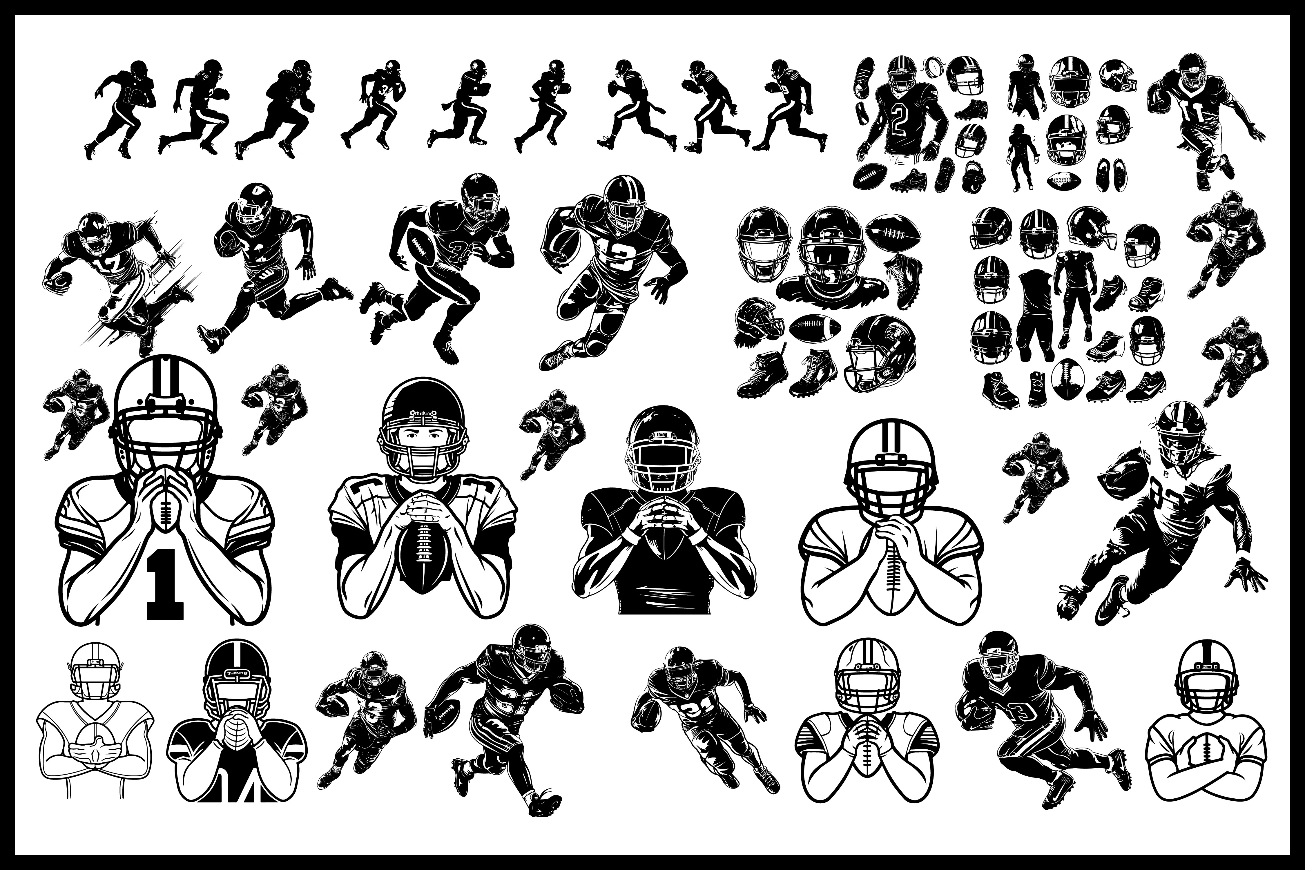 Ultimate Gridiron Glory Graphic by Amazin_art · Creative Fabrica