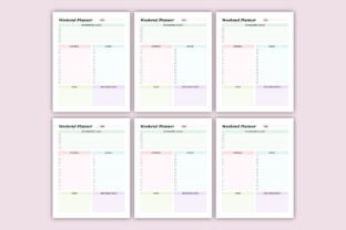 Weekend Planner Canva Template Graphic by Tabiya Studio · Creative Fabrica