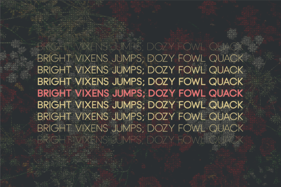 Alizgeno Font - Preview 3