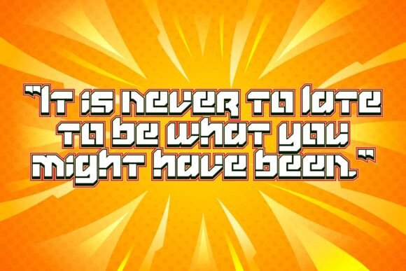 Anima Boost Font - Preview 4
