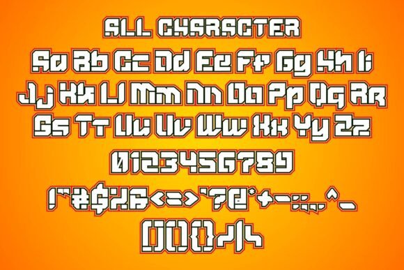 Anima Boost Font - Preview 6