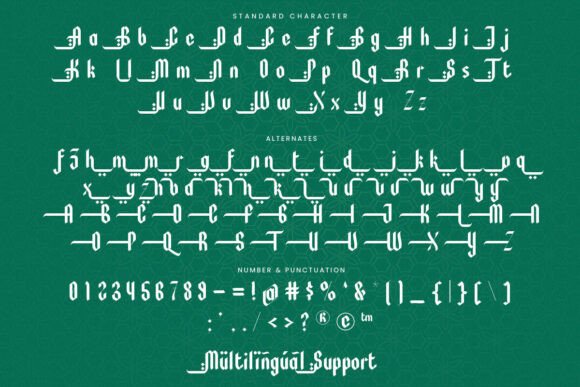 Awaly Font - Preview 1