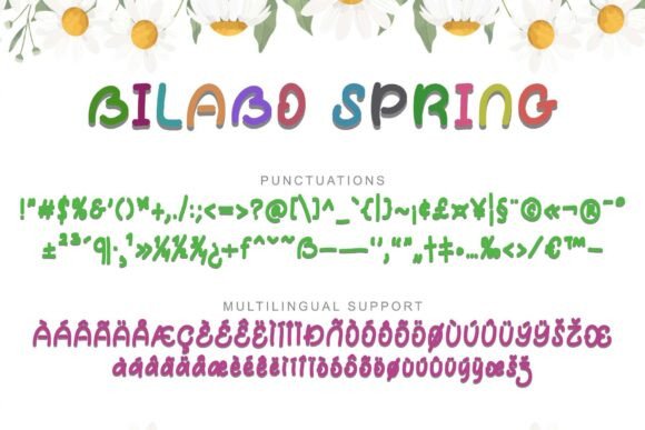 Bilabo Spring Font - Preview 5