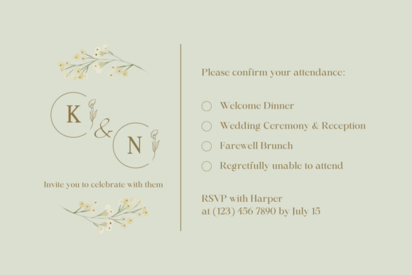 Calla Monogram Font - Preview 1