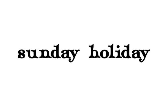 Canary Font - Preview 1