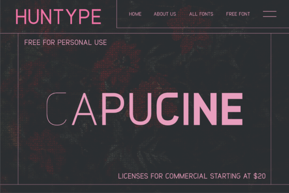 Capucine Font - Preview 1