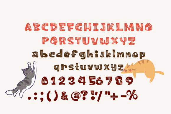 Cat Scratch Font - Preview 1