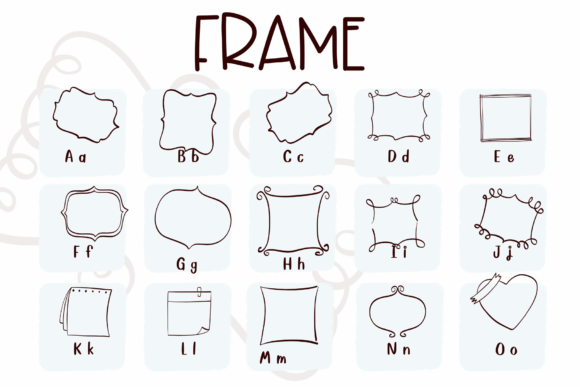 Frame Font - Preview 1