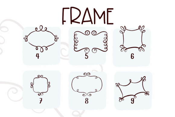Frame Font - Preview 3