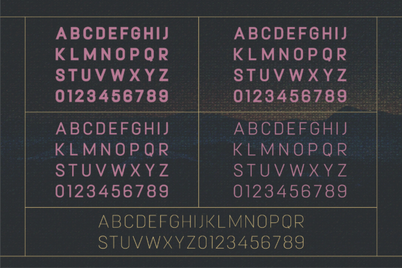 Honorine Font PNG with transparent background - Preview 4