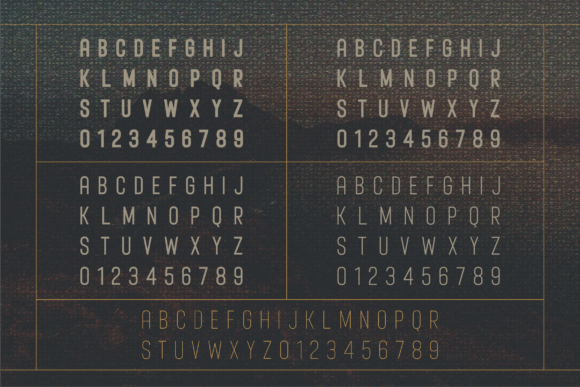 Marcoline Font PNG with transparent background - Preview 4