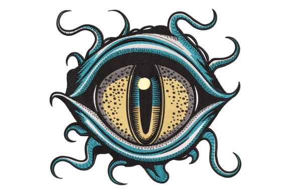 1 Eye Machine Embroidery Designs & Graphics