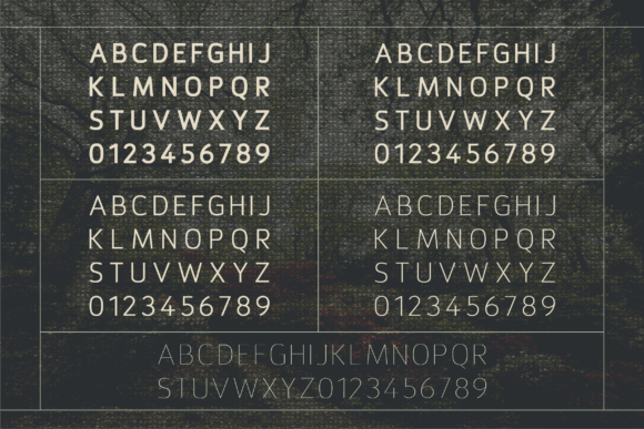 Mythigue Font PNG with transparent background - Preview 4