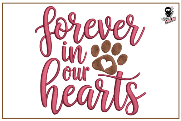 Pet Memorial Embroidery