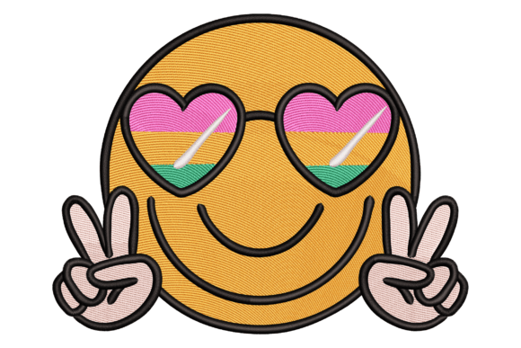 Retro Smiling Face