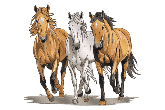 Running Horses