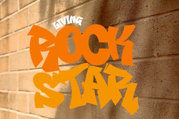 Rusty Nail Cocktail Font PNG with transparent background - Preview 1