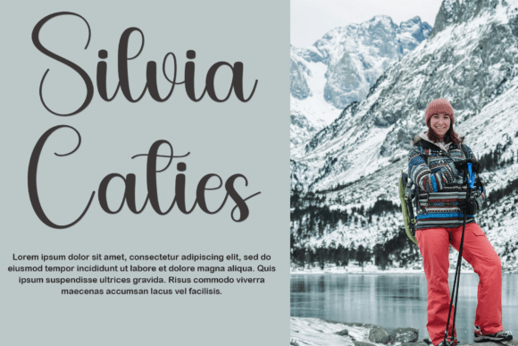 Sample Daily Font PNG with transparent background - Preview 4
