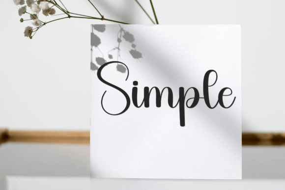 Sample Daily Font PNG with transparent background - Preview 5