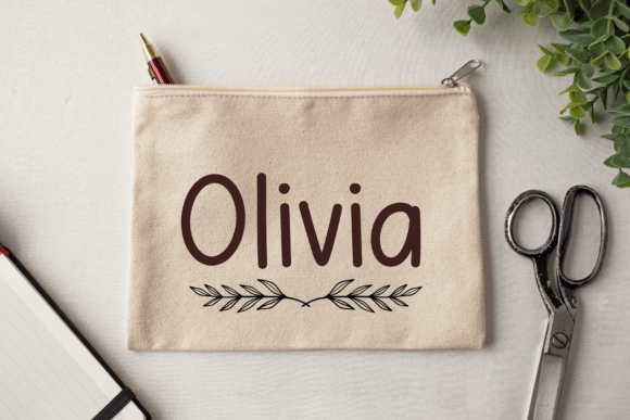 Serene Write Font PNG with transparent background - Preview 2