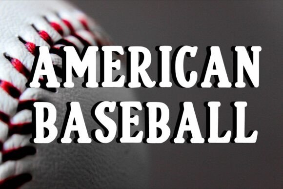Baseball Active Font - Preview 2