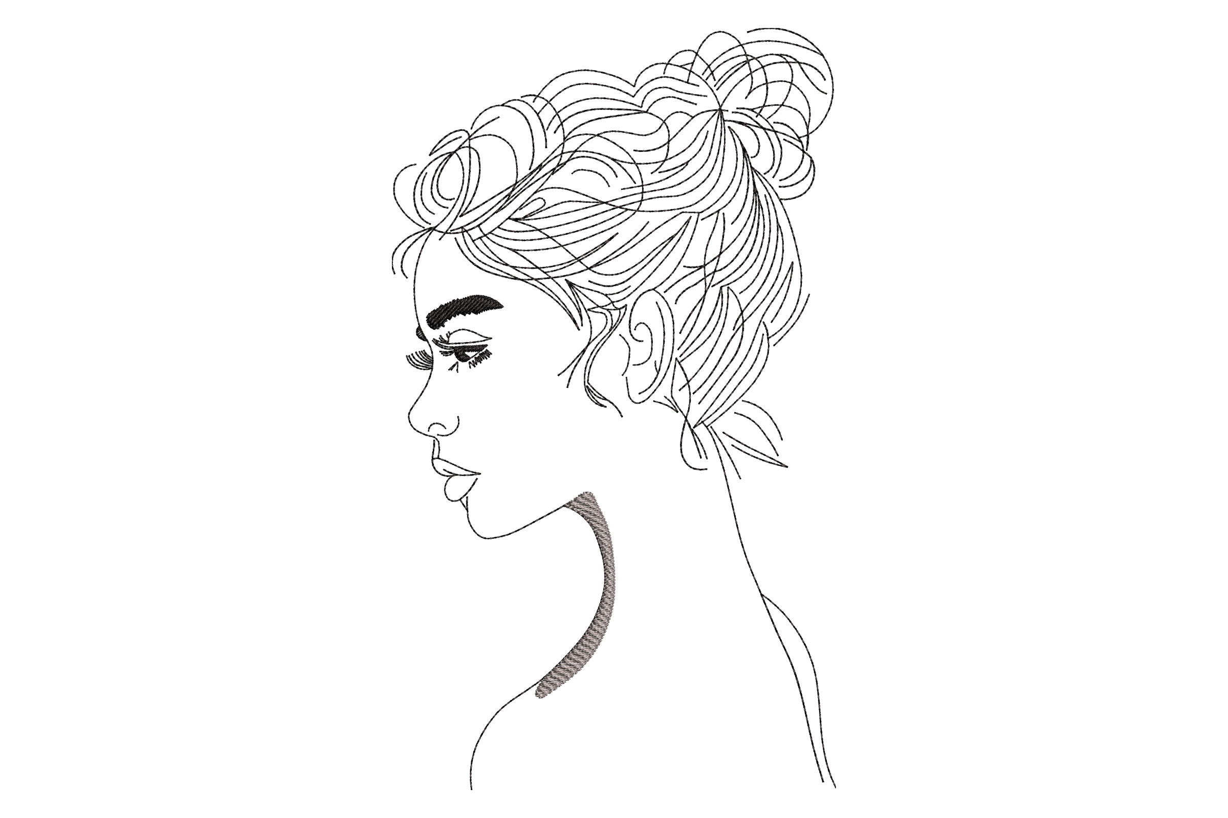 Beautiful Woman Sketch