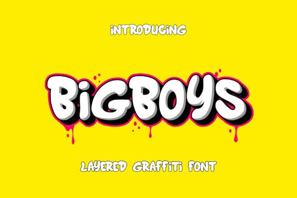 Bigboys Font - Preview 1
