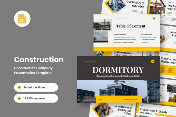 Construction & Real Estate Slides