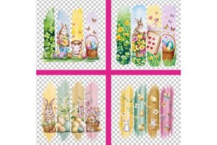 Cute Easter Bunny PNG Bundle Graphic by Design BLOOM · Creative Fabrica
