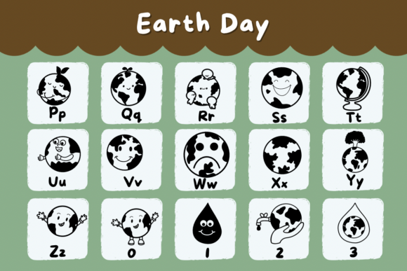 Earth Day Font - Preview 2