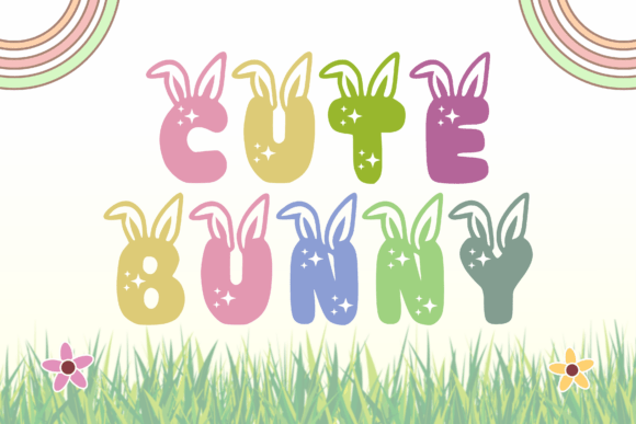 Easter Bunny Font - Preview 2
